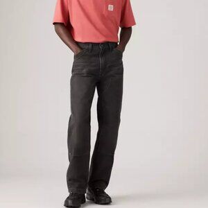 NEW LEVIS 568 Loose Straight Pants in black for men  825 2j7